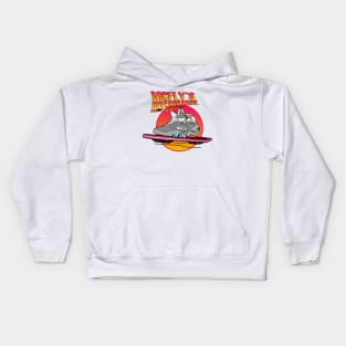 Marty McFly Hoverboards and Shoes Kids Hoodie